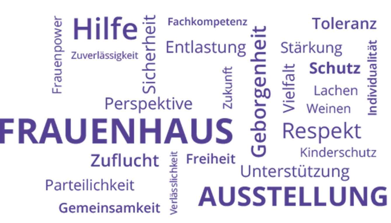 Ausstellung, Frauenhaus Kassel, Warnsignale